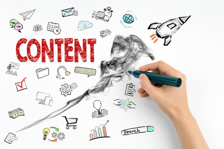 Content marketing blog post